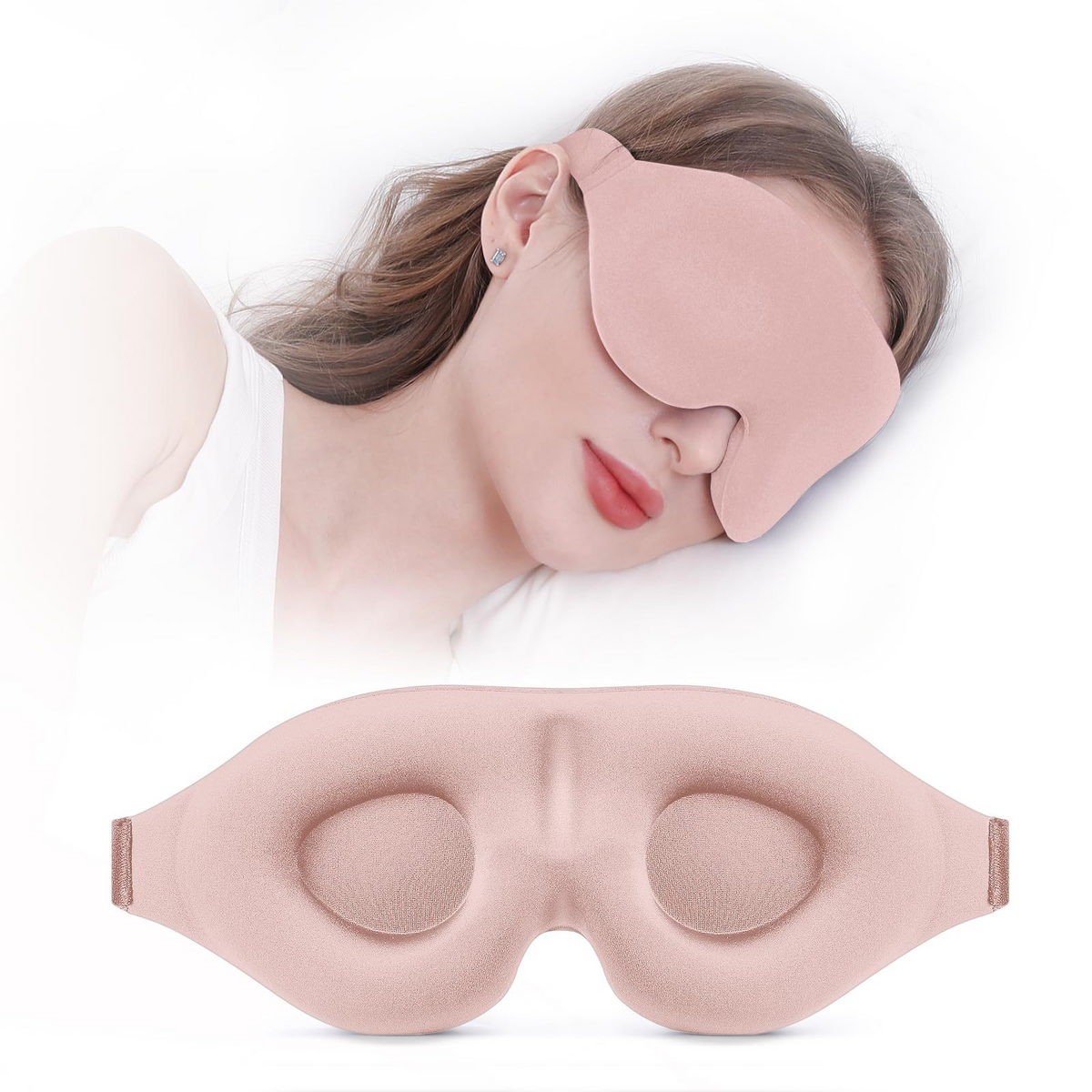 🔥Silk Breathable Sleep Mask, Total Blackout