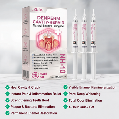 🦷 LXNDS DenPerm Cavity-Repair Natural Enamel Filling Gel