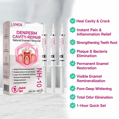 🦷 LXNDS DenPerm Cavity-Repair Natural Enamel Filling Gel
