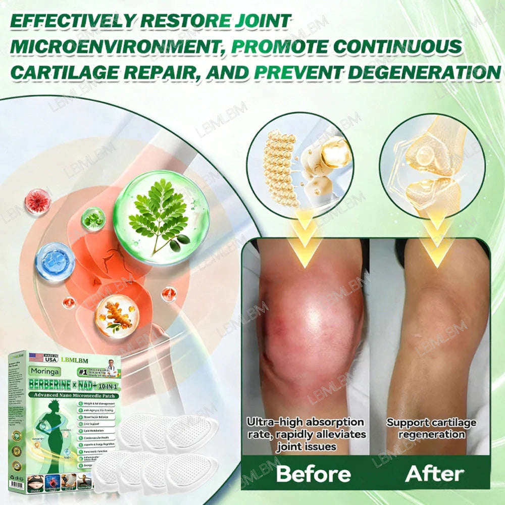 🔥Get 70% Off Now!🔥 LBMLBM™ Moringa & Berberine 10-IN-1 Advanced Nano Microneedle Patch 🚀 Transform Your Body