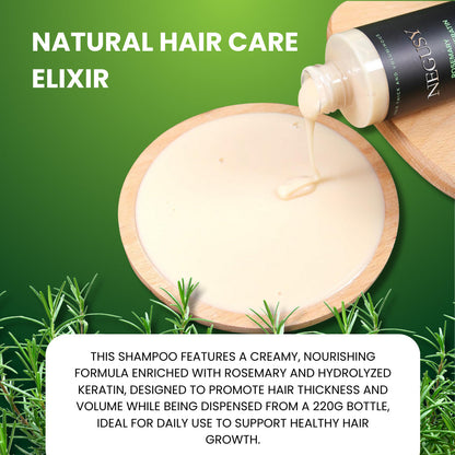 🌿NEGUSY Rosemary Keratin Repair Shampoo for Thicker, Stronger Hair — 🔥Reduce Breakage & Save Up to 40% Today!