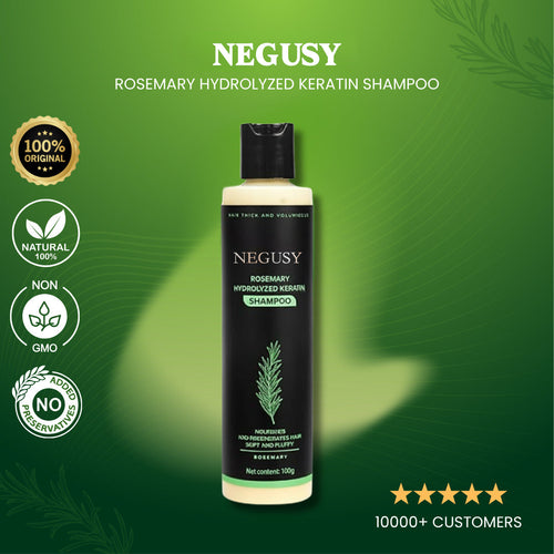 🌿NEGUSY Rosemary Keratin Repair Shampoo for Thicker, Stronger Hair — 🔥Reduce Breakage & Save Up to 40% Today!