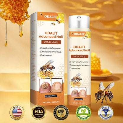 ODALIT Advanced Nail Repair Spray — Bee Venom Powered Nail Fungus Treatment | 60% OFF Today