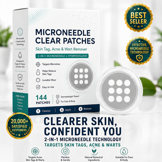 Grunsify® 2-in-1 Magnesium Micropin- HPV Wart Removal Patch®💖