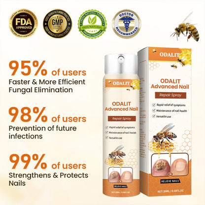ODALIT Advanced Nail Repair Spray — Bee Venom Powered Nail Fungus Treatment | 60% OFF Today