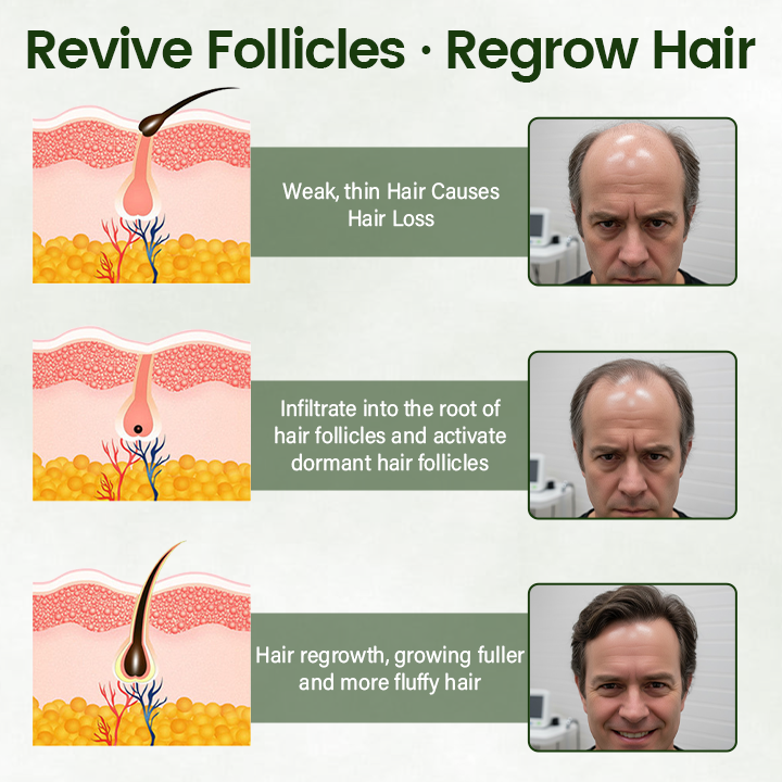 ✨NEGUSY® Follicure BioGrow Hair Restoration Spray — Clinically Proven Peptide Formula for Thicker, Healthier Hair | 🔥 Limited-Time 50% OFF