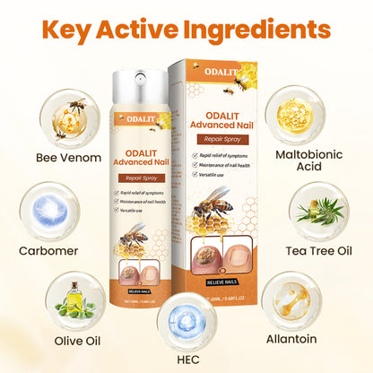 ODALIT Advanced Nail Repair Spray — Bee Venom Powered Nail Fungus Treatment | 60% OFF Today