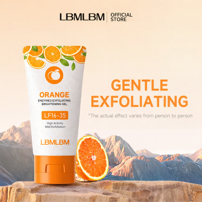✨Buy 2 Get 2 FREE 🍊Orange Enzyme Exfoliating Gel — Break Down Dead Skin, Unclog Pores & Reveal Baby-Smooth Skin