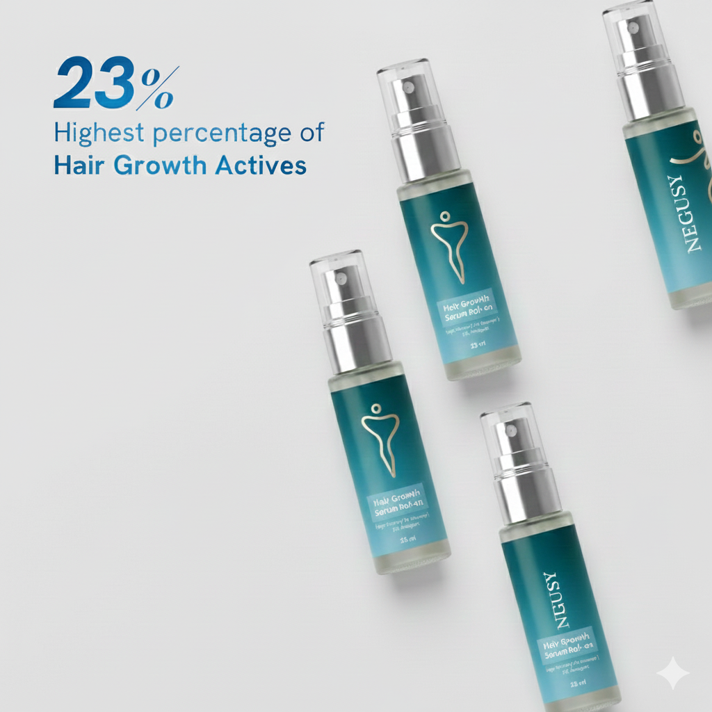 🔥NOW 50% OFF!! 🔥NEGUSY Hair Growth Serum Roll-On: 🌿The Scalp-Supporting Solution for Thicker, Fuller Hair✨