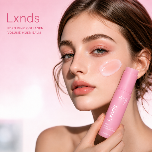 💖 LXNDS Pink Collagen Multi Balm — The All-In-One Beauty Stick for Dry Skin, Dullness & Loss of Glow | Hydrate, Smooth & Revive Your Radiance ✨