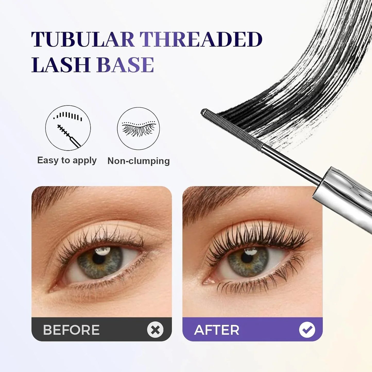 Lengthening And Curling Long-lasting Mascara, Waterproof & Sweatproof