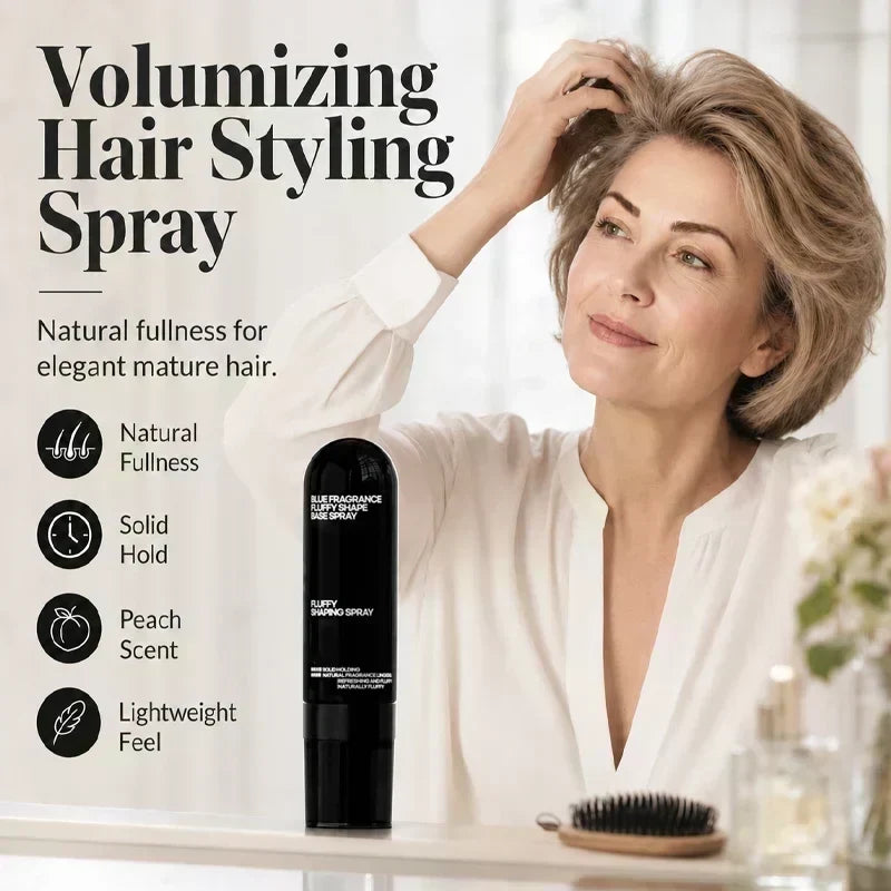 ⏳🔥LXNDS Peach-Scented Volumizing & Setting Spray-Lightweight Volume, Bouncy Hair & Long-Lasting Hold